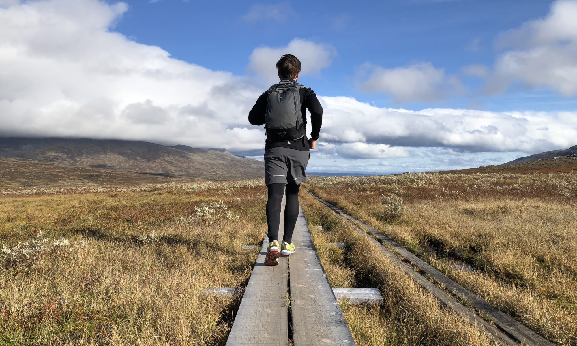 Man springer Jämtlandstriangeln